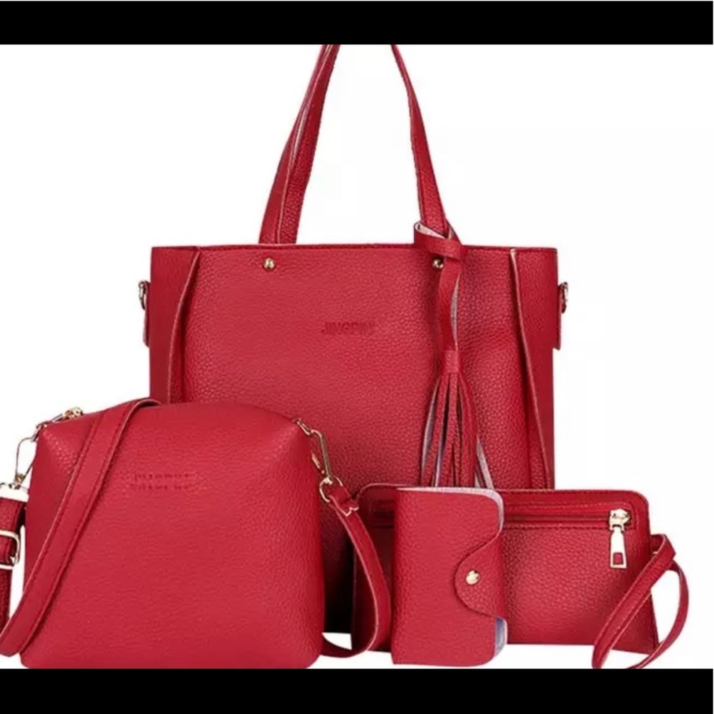 4 piece purse set